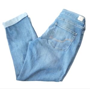 Signature by Levi Strauss Modern Slim Cropped Cuffed Jeans Size 2